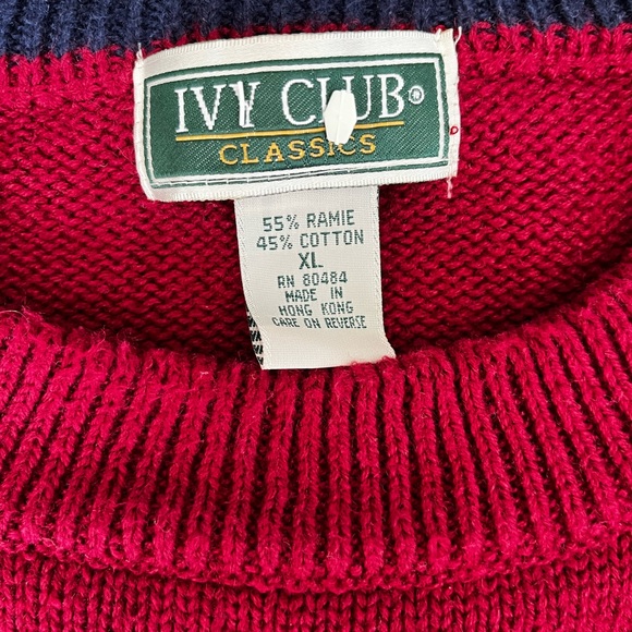 Ivy Club Classic Men’s Sweater - Picture 5 of 6